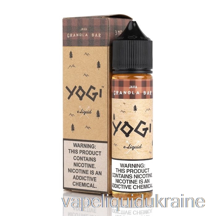 Vape Ukraine Java Granola Bar - Yogi E-Liquid - 60mL 3mg